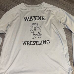 Wayne Wrestling Gray Men's Shirt